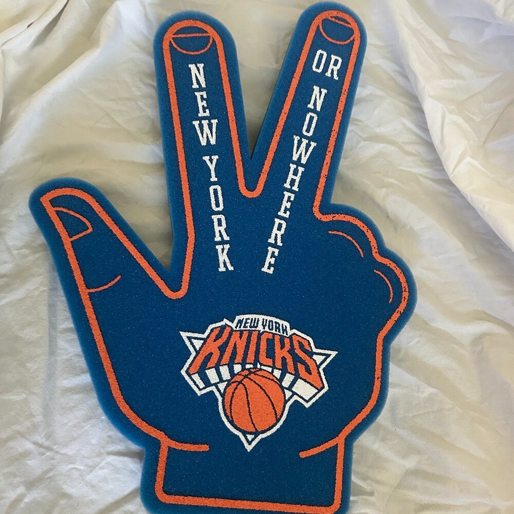 New York Knicks Jalen Brunson Foam Finger 3